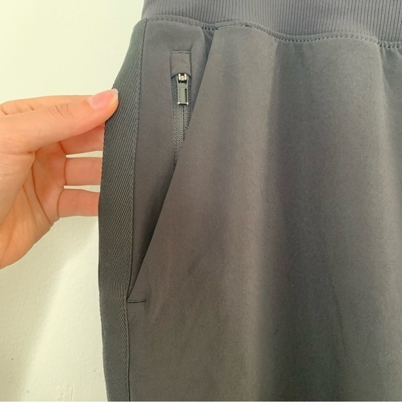 Athleta black side panel jogger pants 18 - Picture 4 of 9